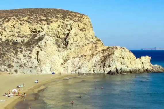 Mar de Anafi en las islas Cícladas