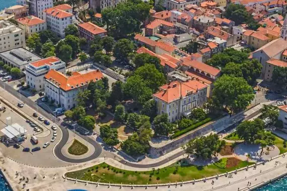 Zadar, Croacia: vista panorámica