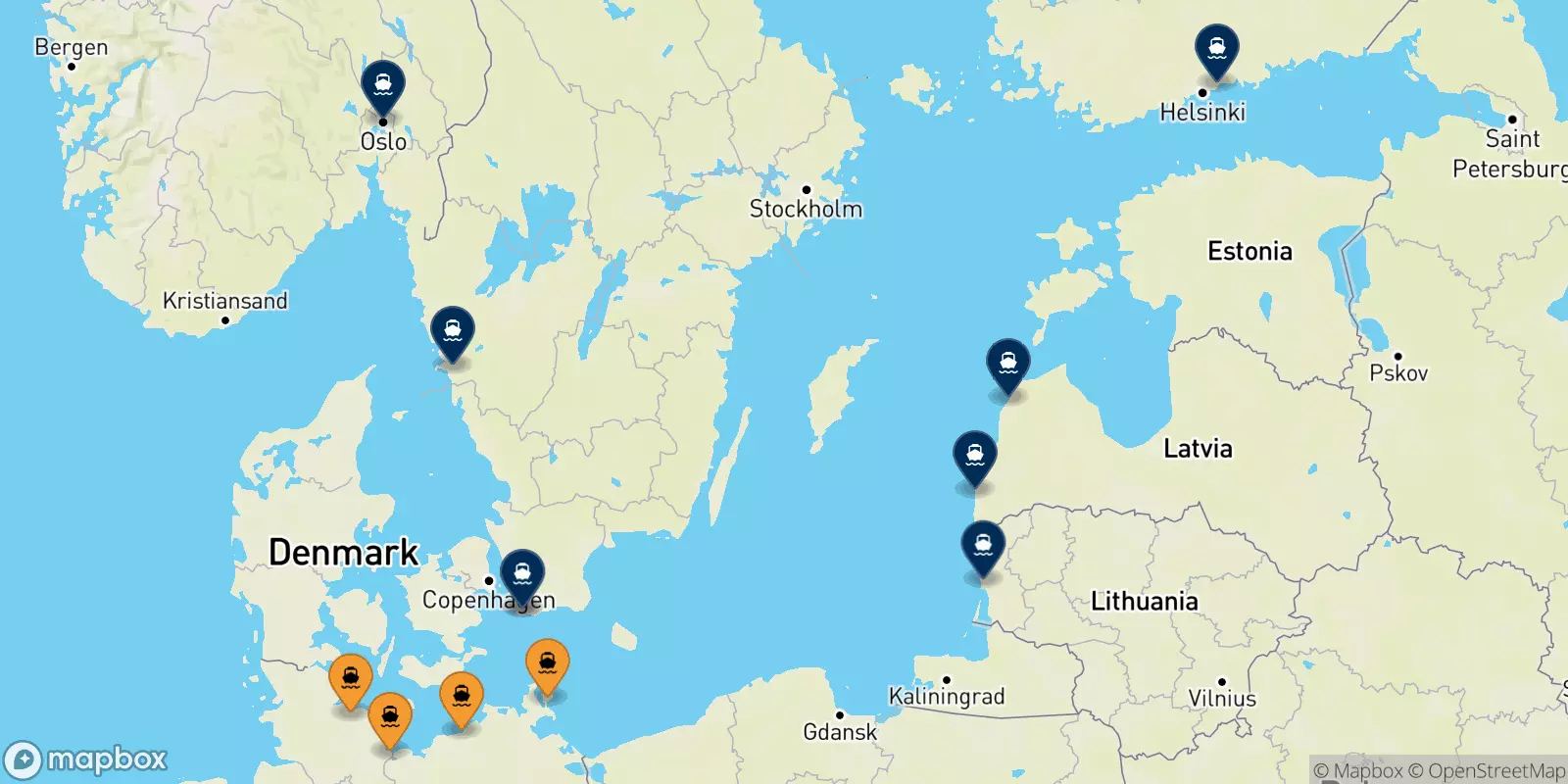 Ferries de Alemania